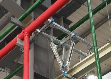 蓟州该抗震支架的整体式支吊架结构协调性好